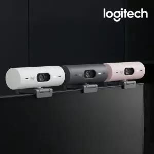 (국내정품) 로지텍 BRIO 500 웹캠 3컬러 FHD 1080p 자동광원보정 오토프레이밍 화상회의 재택근무