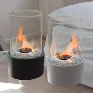 램프 난로 AZW496 불멍 에탄올 화이트 캠핑 화목