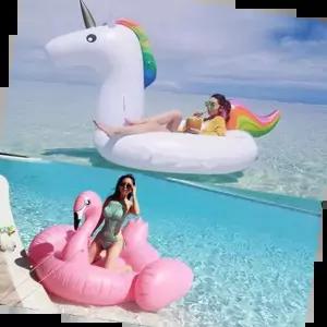 물놀이튜브 빅사이즈 유니콘 플라밍고 튜브 물놀이 대형튜브