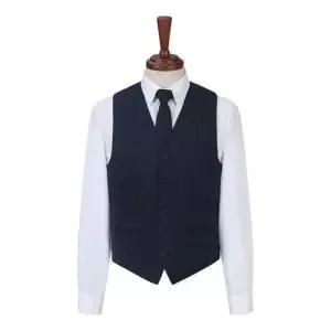 24FW 스트라이프 플란넬라 수트 베스트 FJVAX1371IC