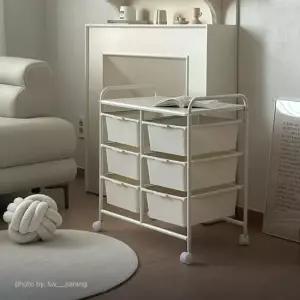 모노 이동형 더블 서랍 트롤리