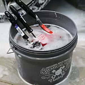 휠 버킷 1EA거실청소 욕실 세차용 용폼 물걸레 도구정리 물청소 접이식통 물통 낚시 양동이