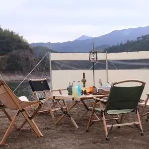 [프리폼]투명 가림막 4.4M 캠핑 차박 텐트 야외 그늘막 외풍차단 윈드스크린 타프 바람막이