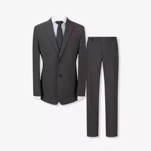 [지이크] 멜란지 레귤러핏 정장 세트 브라운 (PIJAD2072_PIPAD2272)