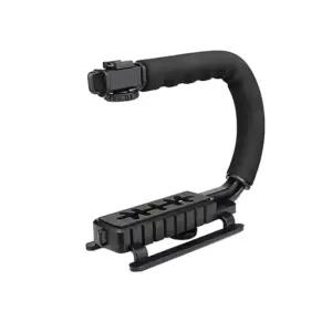 촬영용 카메라 핸드그립 조명설치 소품 손잡이 거치대 받침