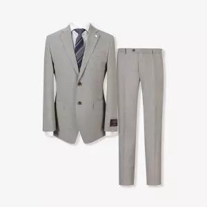 [지이크] 홉색 클래식 정장 세트 베이지 (PIJAC2111_PIPAC2311)