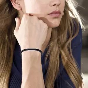 패션 18CM 방지 브라운 팔찌 건강팔찌 마그넷 헬스케어 네오디움 티타늄