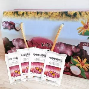 국내산 돼지감자즙 100ml 30포 액기스 선물용 엑선물 영양 부모님 산즙 강원도 건강 생산 추출 상차비트 비