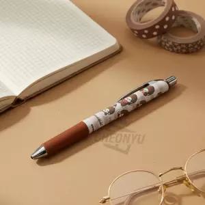 몬치치 에너겔 볼펜 0.5mm 보더검정 굵은 굿즈 캐릭터상품 팬시