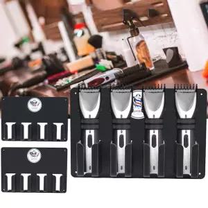 스틸 클리퍼 거치대 1+1 홀더 바리깡 미용기구 수납실용품 실소품 실정리대 케이스 바리 정리함