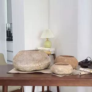 테라원 빈티지 아쿠아 토분 MT041 스톤팟개업축하화분 식물키우기 거실 홈가드닝 가정용 매장 스톤 인테리