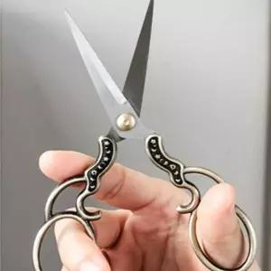 고급 266ZEV41 쪽가위 사무 엔틱 공예 디자인 가위