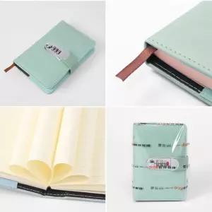 다이어리형 수첩 업무수첩 잠금일기장 비밀번호