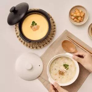 [에스에스리빙]바겐슈타이거 미니 토프 냄비 계란찜 세라믹 용기 오븐 간편조리 찜기