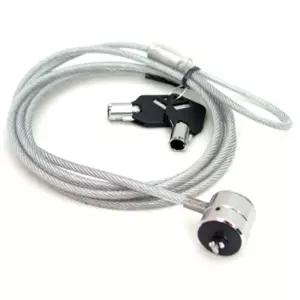 Coms 키방식 노트북 잠금장치(108) 자물쇠 도난방지 켄싱턴 락 캔싱 금쇠 보안 다용도 안전고리