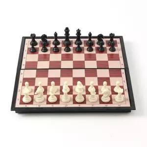 브레인월드 접이식 자석 체스가정용 휴대용 두뇌게임 가족 보드