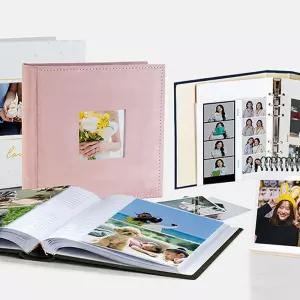 사진앨범 셀프포토북 초음파다이어리 첩만들기 스크랩북제작첩 접착식 성장 웨딩 아기 커플