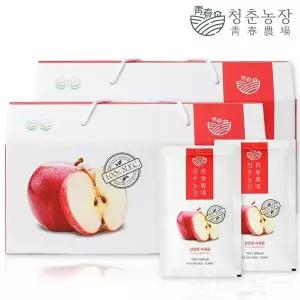 [청춘농장]사과만 NFC착즙한 국내산 사과즙 2박스 총 60포
