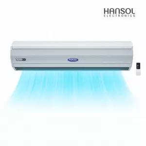 한솔 업소용 투모터 에어커튼 CLM-1512 리모컨 날벌레 먼지 차단