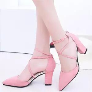 [오노마] ONM 여성힐 구두 발목 스트랩 힐펌프스 모임 원피스 코디 (S9085718)