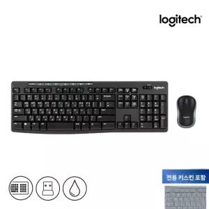 [전용키스킨포함] 로지텍코리아 MK270R 무선 키보드 마우스 세트 정품 STS