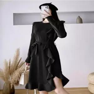 [오노마] ONM 롱원피스 니트 원피스 프릴 메이비굿 스트링 (S11881788)