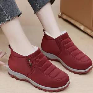 [오노마] ONM 데일리 여성 눈 비오는날 슬립온 털 패딩 부츠 신발 (S12073482)