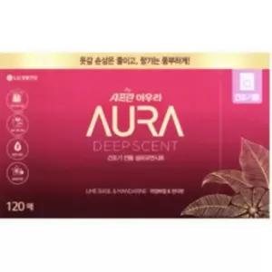 [텐바이텐]아우라 건조기시트 드라이시트 딥센트 라임바질만다린 120매 1개