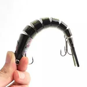 8단 물고기C 루어 바다낚시 가짜미끼 관절-WE474B9
