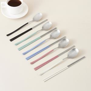 플레이팅에 가장 예쁜 글리터 펄 컬러 5인 수저세트 식세기(O)