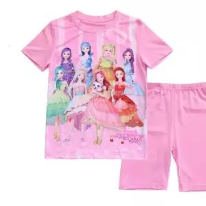 [레노마 이너웨어]시크릿쥬쥬 여아 샤르망 5부 상하복 YB1EW06911_HDD