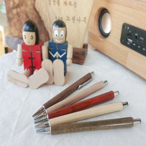 [느린나무] 수제 원목 2mm홀더 우드샤프 연필샤프 어린이날 무료각인 졸업단체선물