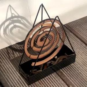 고품질 케이스 블랙 모기향거치대 모기향 거치대 삼각형 (WFGTGRZ)