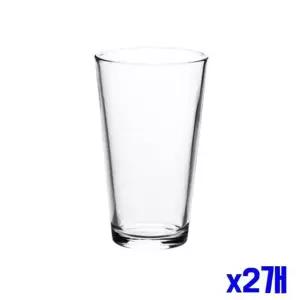 고품질 위생적인 유리컵 투명 주방컵 4p 460ml 물컵 x2개 (WFGTX4W)