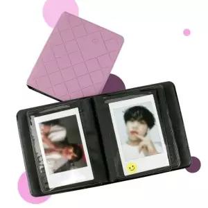 콜북 폴라로이드 연보라 콜렉트북 포토카드바인더 사 (WFGU76R)