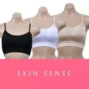 인견소재 수분흡수 빠른 스포츠브라 건조가 스킨센스 (WFH2IIF)