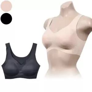 스포츠 편안한 입을수록 노와이어 브라 인견 무봉제 (WFH2IP9)