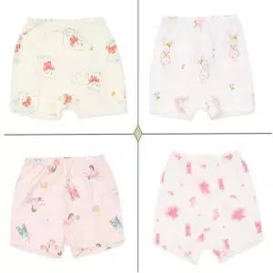 [오가닉맘]나나옐모달+뉴꼬뜨니+엘프링+샬론여아드로즈(사각팬티)4종세트(MJFUDW05)