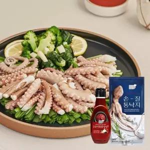 [김나운더키친]김나운 손질 통낙지 280g x 5팩 (1팩당 5미)+매콤 낙지볶음 소스 1통..[35048272]