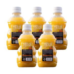 제주랑 100 프로 착즙 한라봉 감귤 주스 320ml (5개) NFC 천연 과일 함량 음료