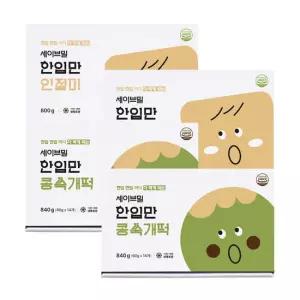 [선물형박스포장] 콩쑥개떡 2팩 +인절미 2팩