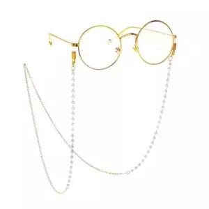 아이업 선글라스체인 안경줄 진주 하프 로즈골드 (WFHJG26)