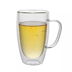 450ml 손잡이컵 유리컵 크리스 이중 (WFHJG41)