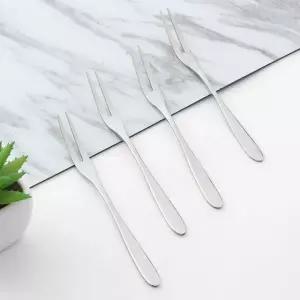 과일포크 케이크 스텐 4p세트 티포크 디저트 더키친 (WFHJG3N)