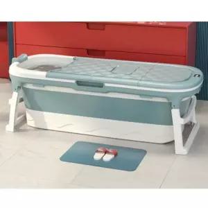 스파세상 A 특대 블루 접이식 3 욕조 (WFHJIHW)