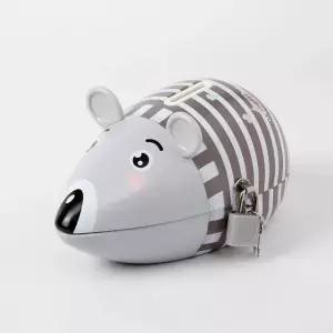 틴케이스 쥐 동전저금통 저축 양철 저금통 (WFHJJDB)