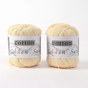 일상공방 2p세트 뜨개질실 코튼 얇은뜨개실 (WFHJDJR)