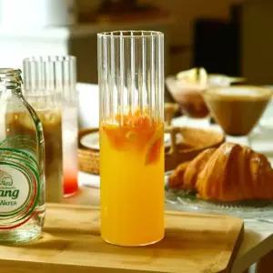 플리츠 560ml 2p세트 주스컵 유리컵 (WFHJDKV)