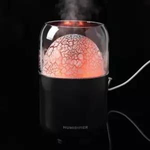 USB 가습기 볼케이노 탁상용 불멍 미니 무드등 조명 (WFH6OLP)