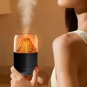 탁상용 가습기 USB 무드등 불멍 미니가습기 250ml (WFH6OLS)